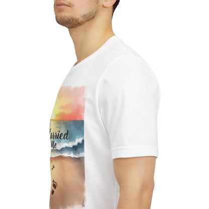 He Carried Me Scripture Tee | Inspirational Christian Faith Shirt