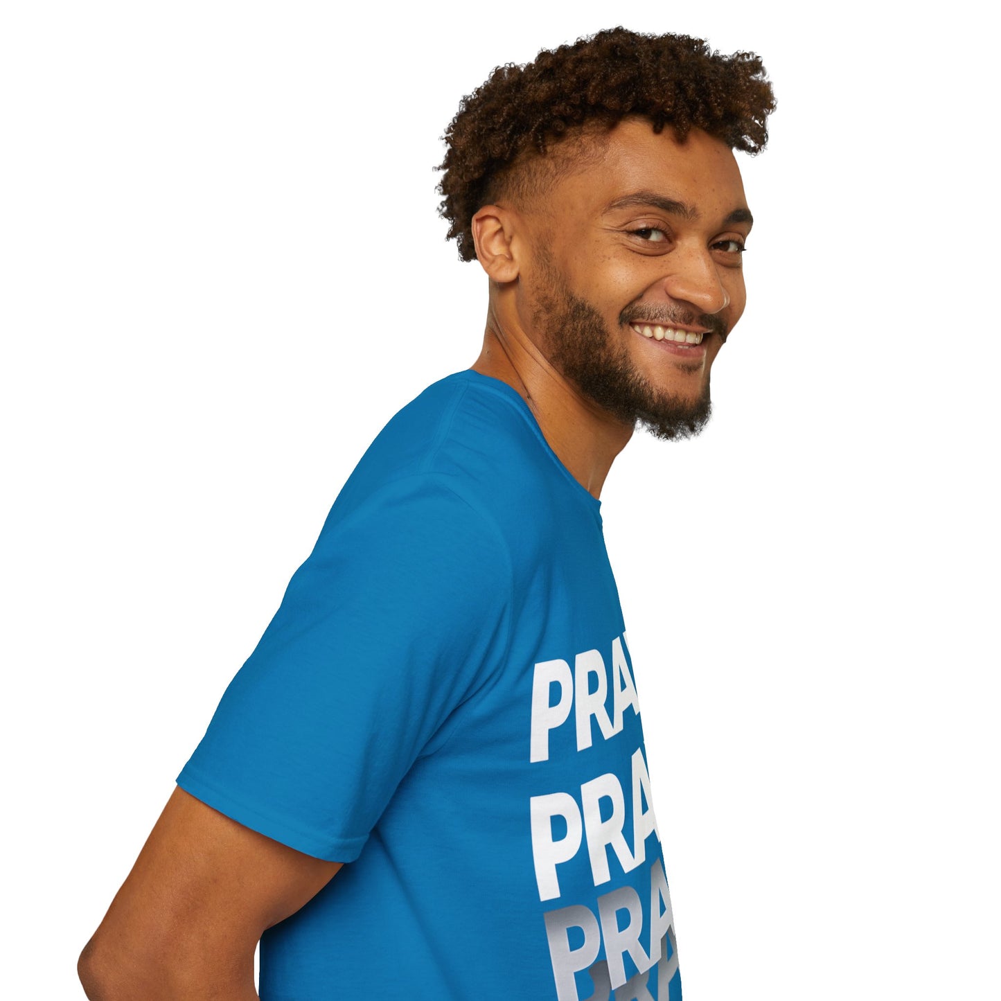 Prayer Repeat T-Shirt | Bold Spiritual Graphic Tee Gift
