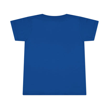 Personalized Toddler T-Shirt — Cute Angel Bear on Cloud (Custom "Baby Name")