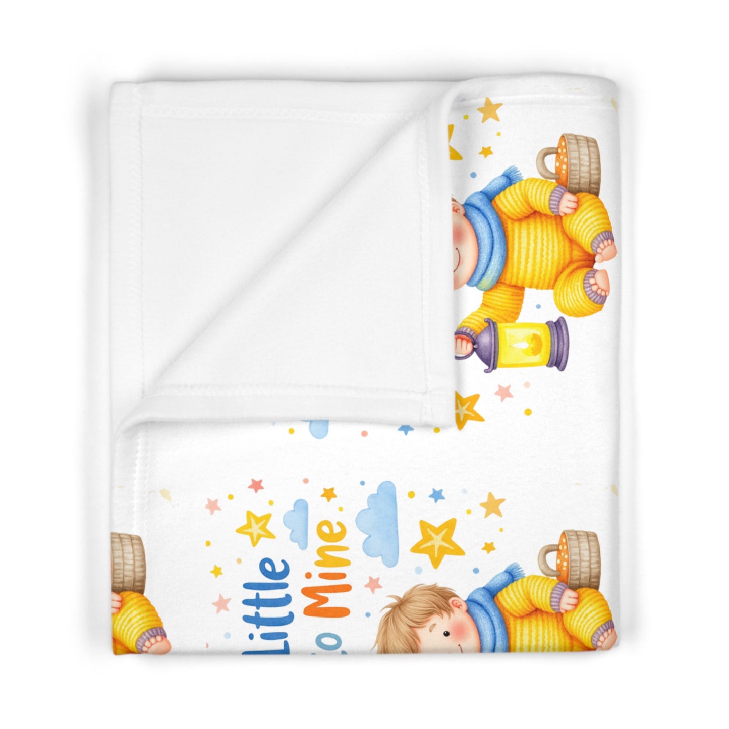 This Little Light to Mine Baby Blanket – Soft Fleece Nursery Throw for Newborns & Infants
