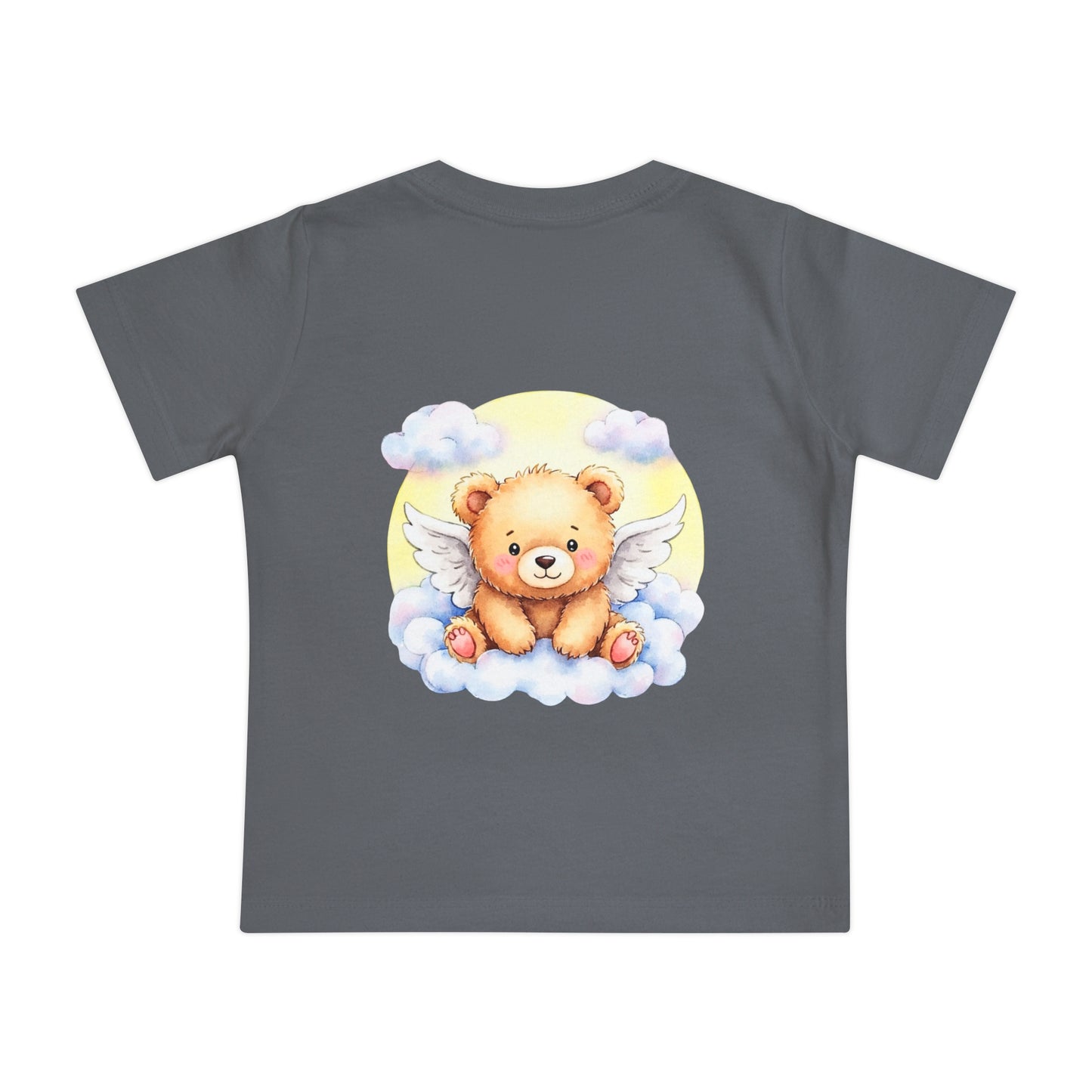 Baby T-Shirt — Personalized "God's Little Angel" Teddy Design