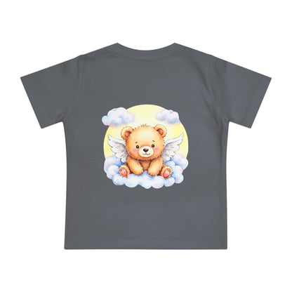 Baby T-Shirt — Personalized "God's Little Angel" Teddy Design