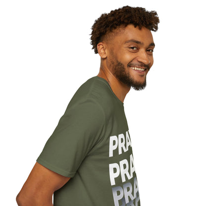 Prayer Repeat T-Shirt | Bold Spiritual Graphic Tee Gift