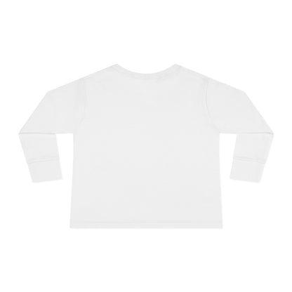 Blessed Baby Toddler Long Sleeve Tee — Cute Sleeping Newborn Floral Design