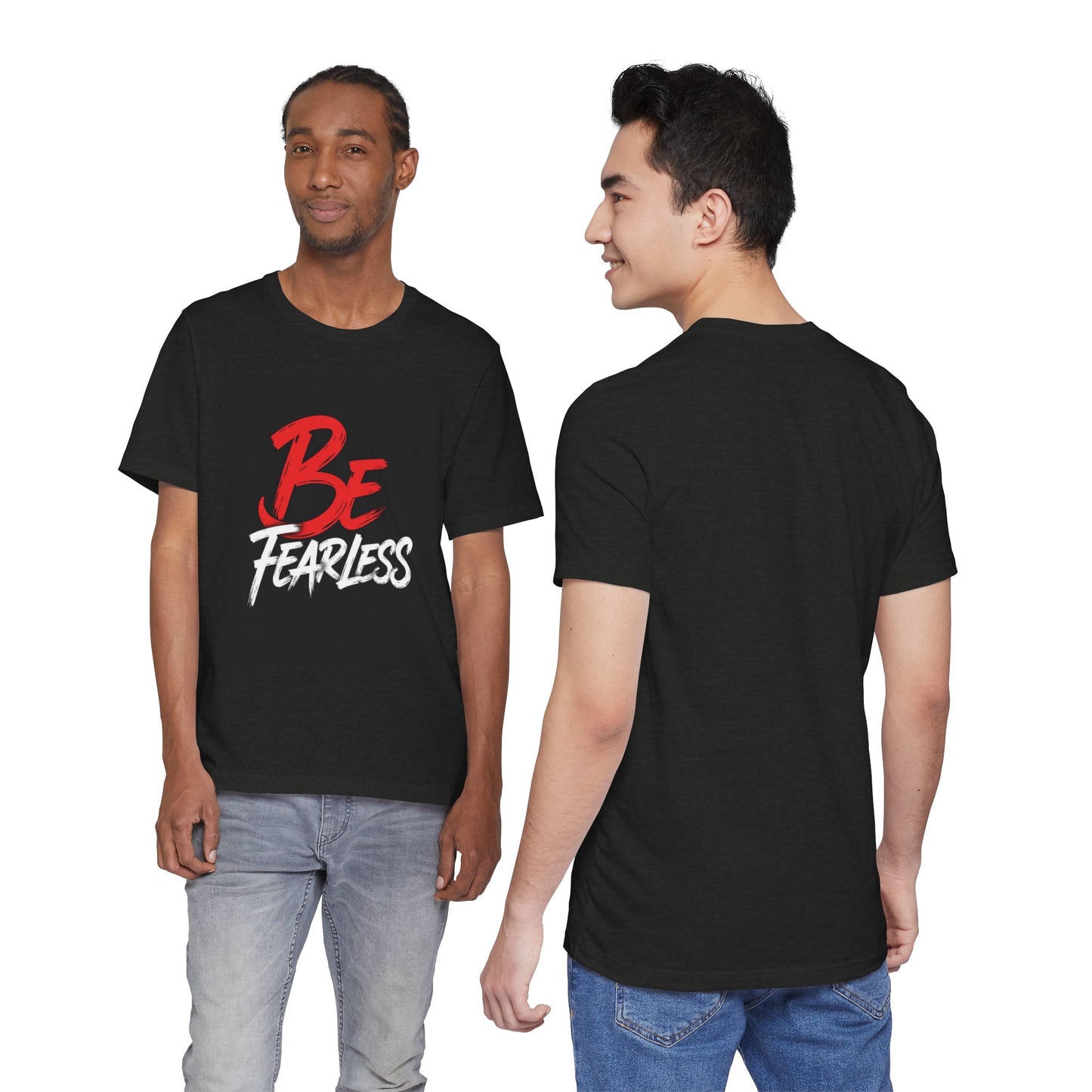 Be Fearless Tee | Inspirational Quote T-Shirt, Motivational Typography Shirt