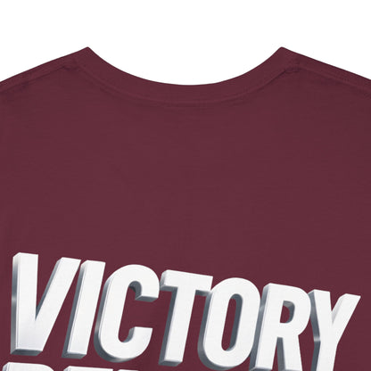 Victory Belongs to Jesus T-Shirt — Heavyweight Christian Faith Tee