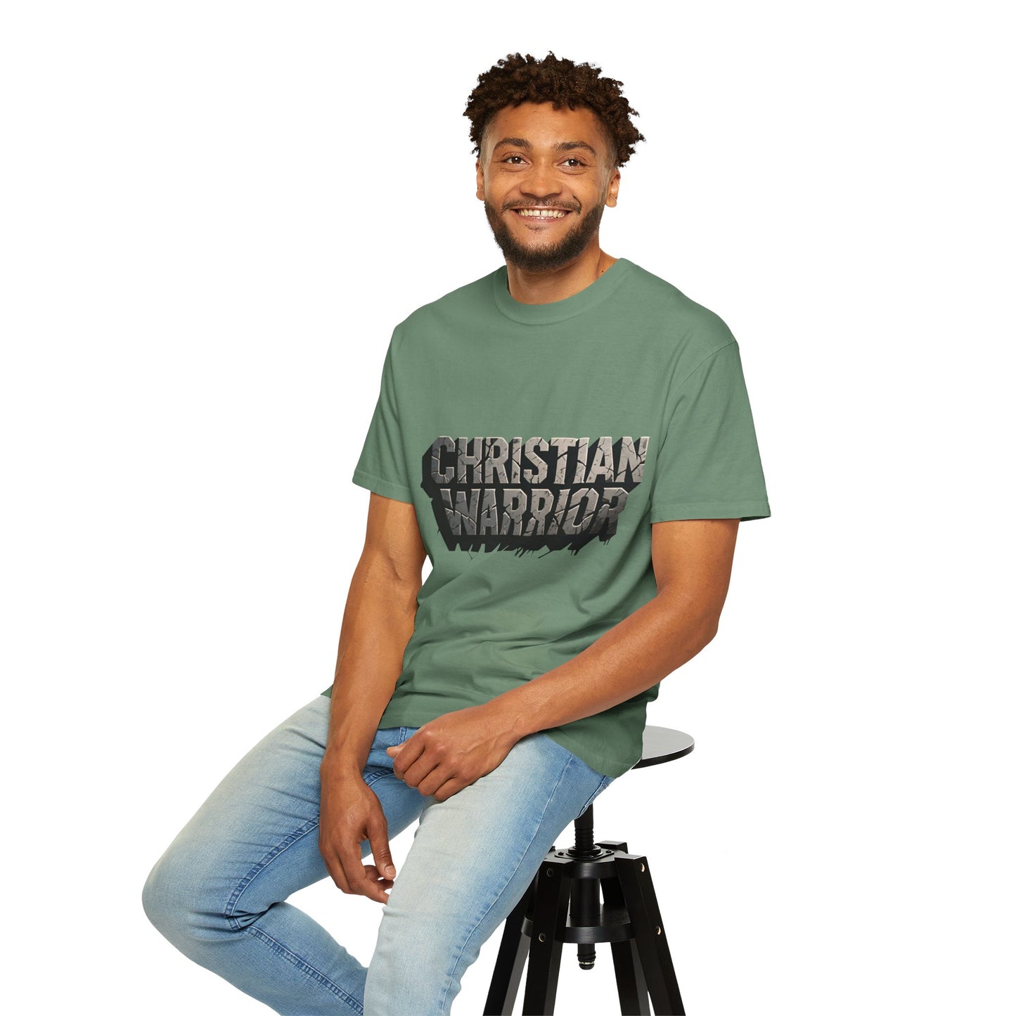 Christian Warrior T-Shirt — Bold Faith Graphic Tee