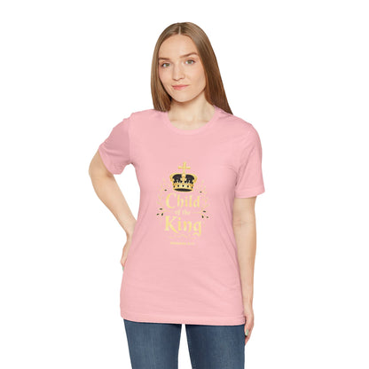 Child of the King T-Shirt | Romans 8:17 Christian Crown Tee | Perfect Gift for Believers  | Thoughtful Christian Gift