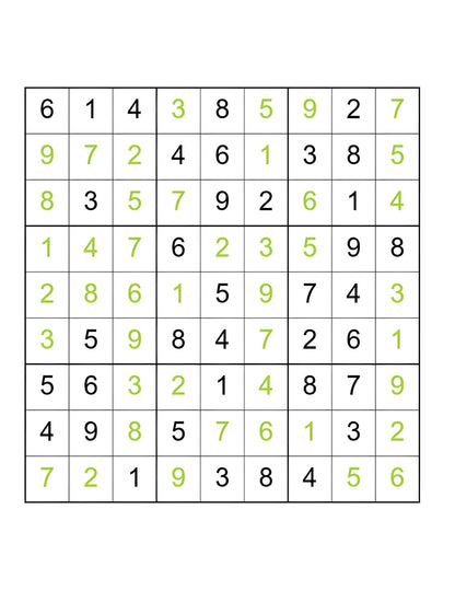 Medium Sudoku Challenge 9×9 Puzzles for Growing Skills | Ebook Digital Download 8.5 x 11 PDF
