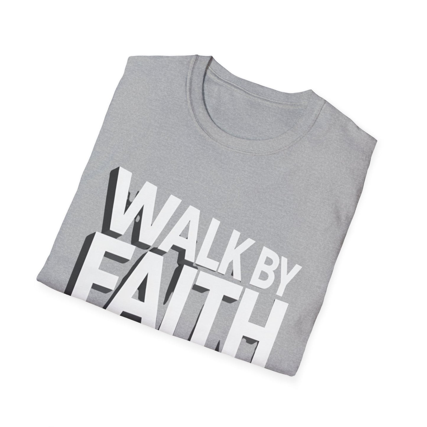 Walk By Faith T-Shirt — Womens/Mens Faith Graphic Tee