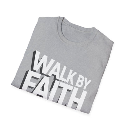 Walk By Faith T-Shirt — Womens/Mens Faith Graphic Tee