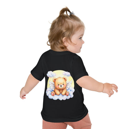 Baby T-Shirt — Personalized "God's Little Angel" Teddy Design
