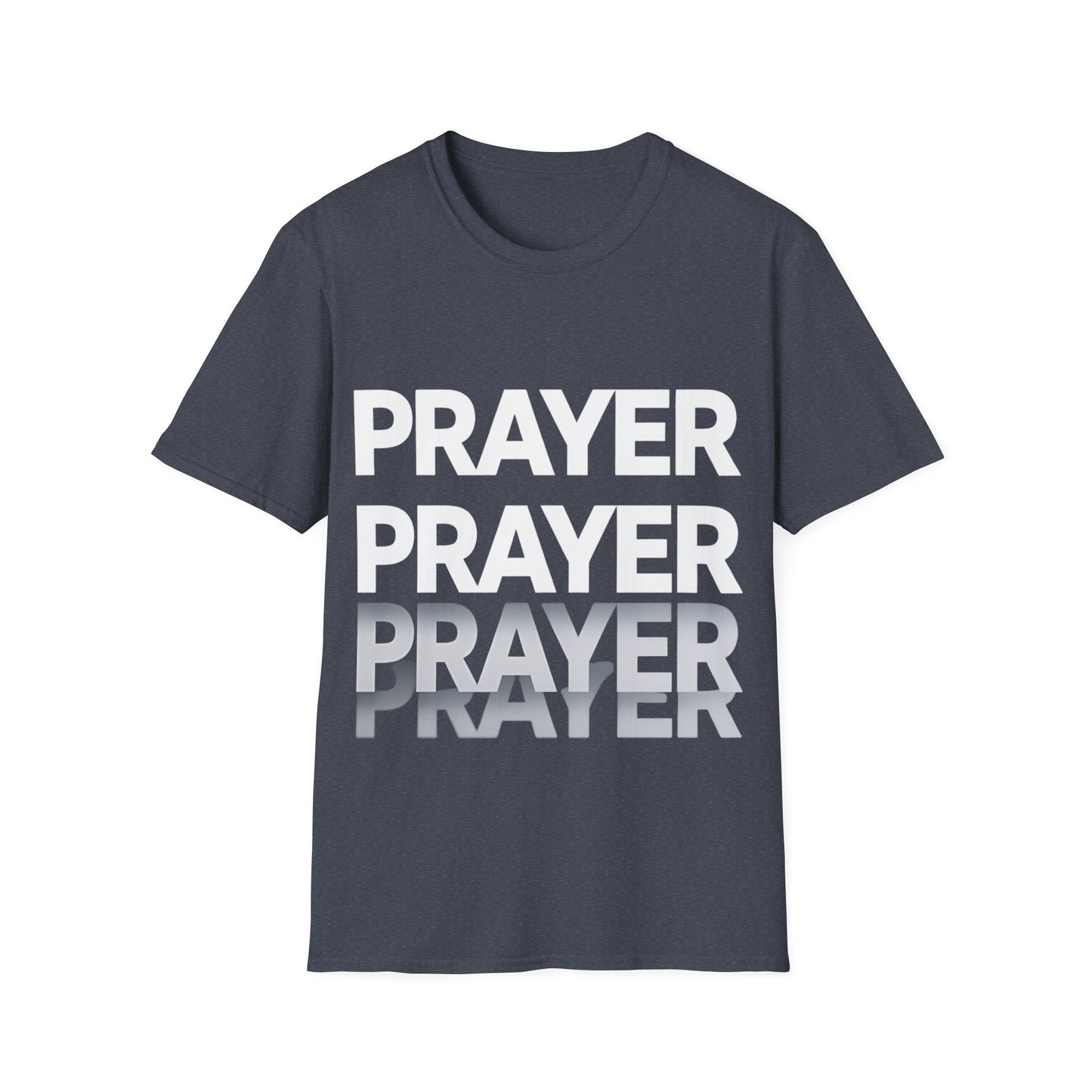 Prayer Repeat T-Shirt | Bold Spiritual Graphic Tee Gift