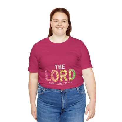The LORD multicolor mosaic Tee | T-Shirt, Christian faith typography