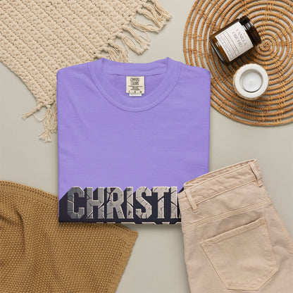 Christian Warrior T-Shirt — Bold Faith Graphic Tee