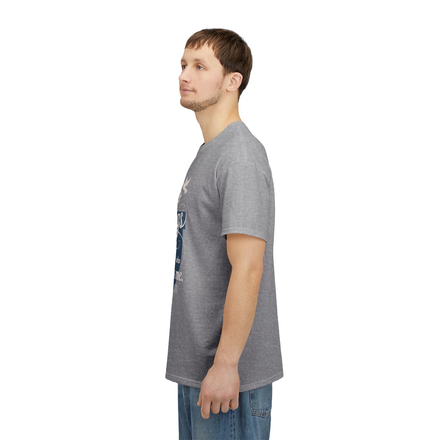 Philippians 4:13 Cotton Tee — "I Can Do All Things" Christian Prayer T-Shirt