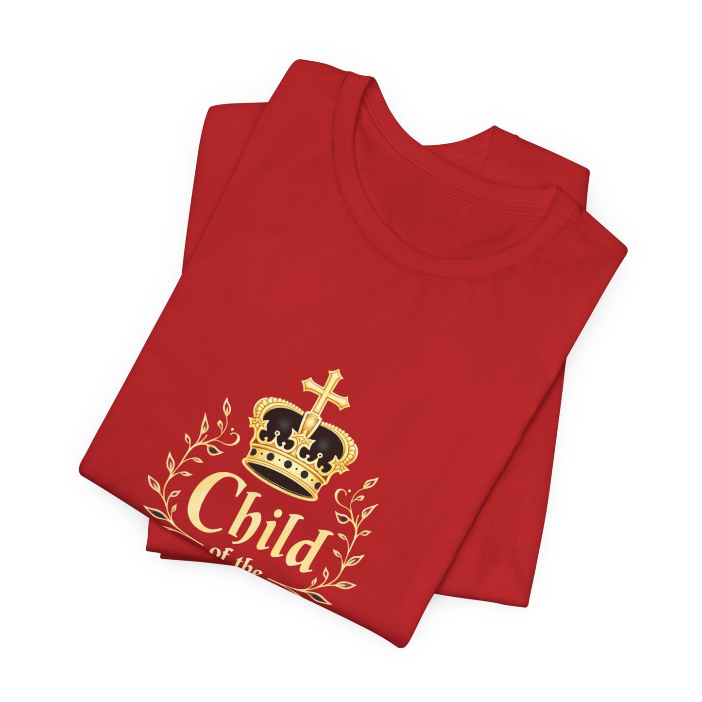 Child of the King T-Shirt | Romans 8:17 Christian Crown Tee | Perfect Gift for Believers  | Thoughtful Christian Gift