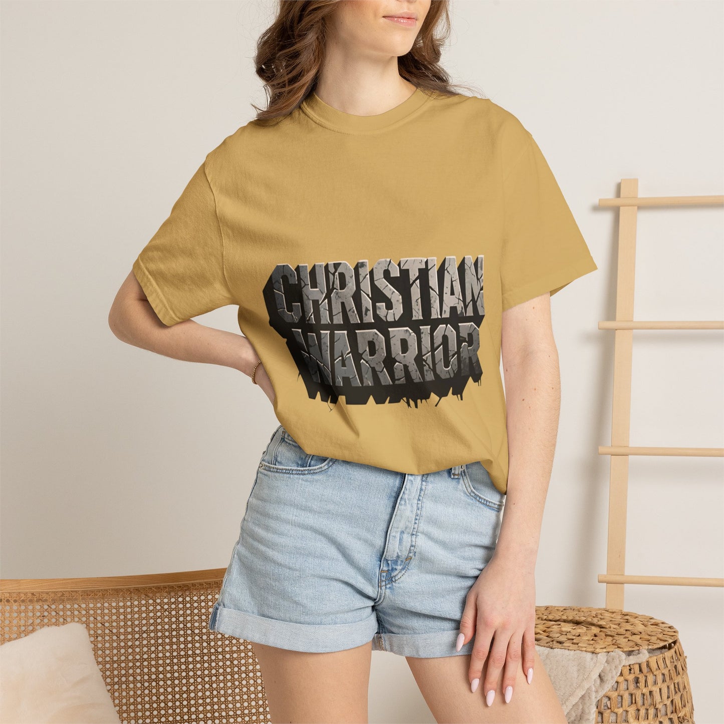 Christian Warrior T-Shirt — Bold Faith Graphic Tee