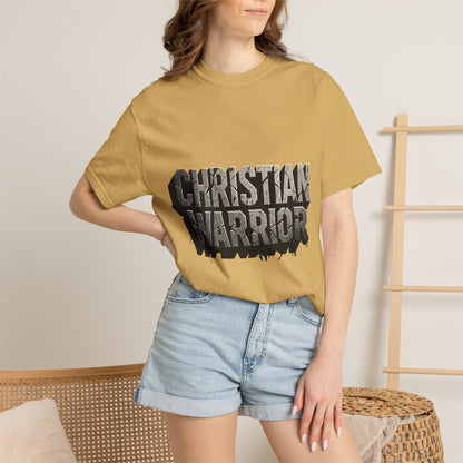 Christian Warrior T-Shirt — Bold Faith Graphic Tee