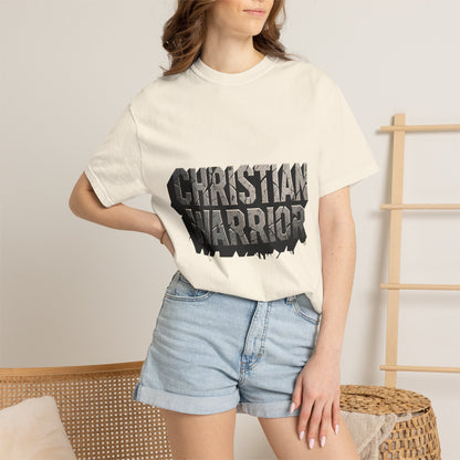 Christian Warrior T-Shirt — Bold Faith Graphic Tee