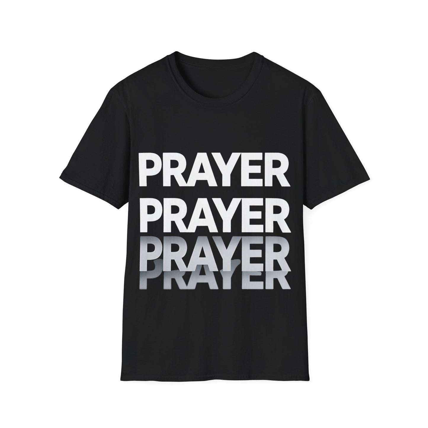 Prayer Repeat T-Shirt | Bold Spiritual Graphic Tee Gift