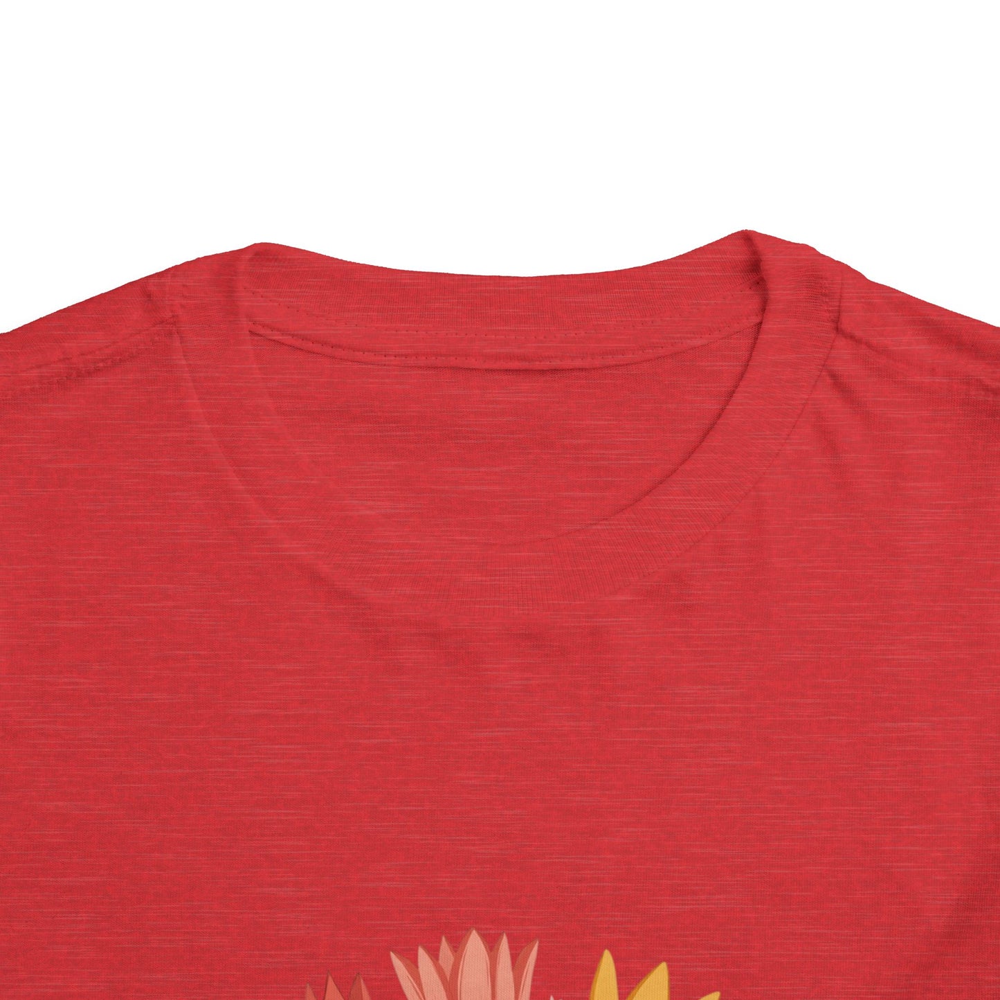 Cute Tulip Floral Christ Tee for Toddlers | Daily Faith Inspiration | Ideal Gift for Kids