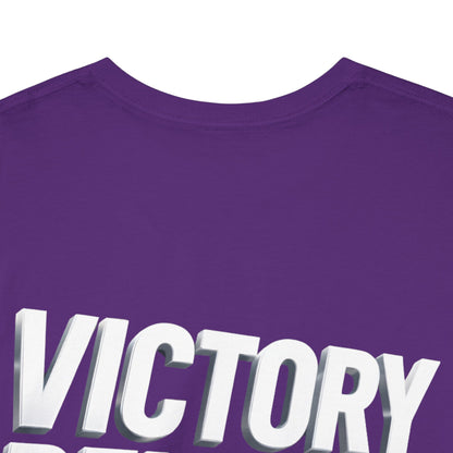 Victory Belongs to Jesus T-Shirt — Heavyweight Christian Faith Tee