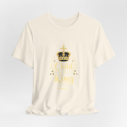 Child of the King T-Shirt | Romans 8:17 Christian Crown Tee | Perfect Gift for Believers  | Thoughtful Christian Gift