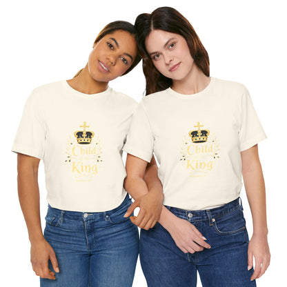 Child of the King T-Shirt | Romans 8:17 Christian Crown Tee | Perfect Gift for Believers  | Thoughtful Christian Gift