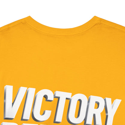 Victory Belongs to Jesus T-Shirt — Heavyweight Christian Faith Tee