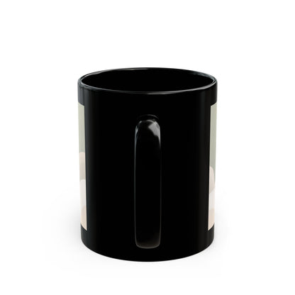 Pray More, Worry Less Mug | Black Ceramic Coffee Cup