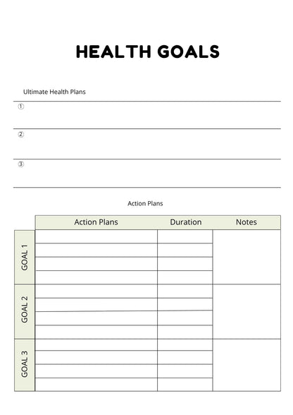 Nutrition Planner  Wellness Starts Within