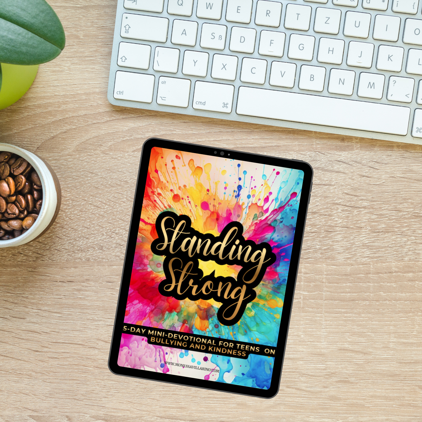 Standing Strong 5-day mini-devotional for teens on Bullying and Kindness | 8.5 x 11 Instant Download