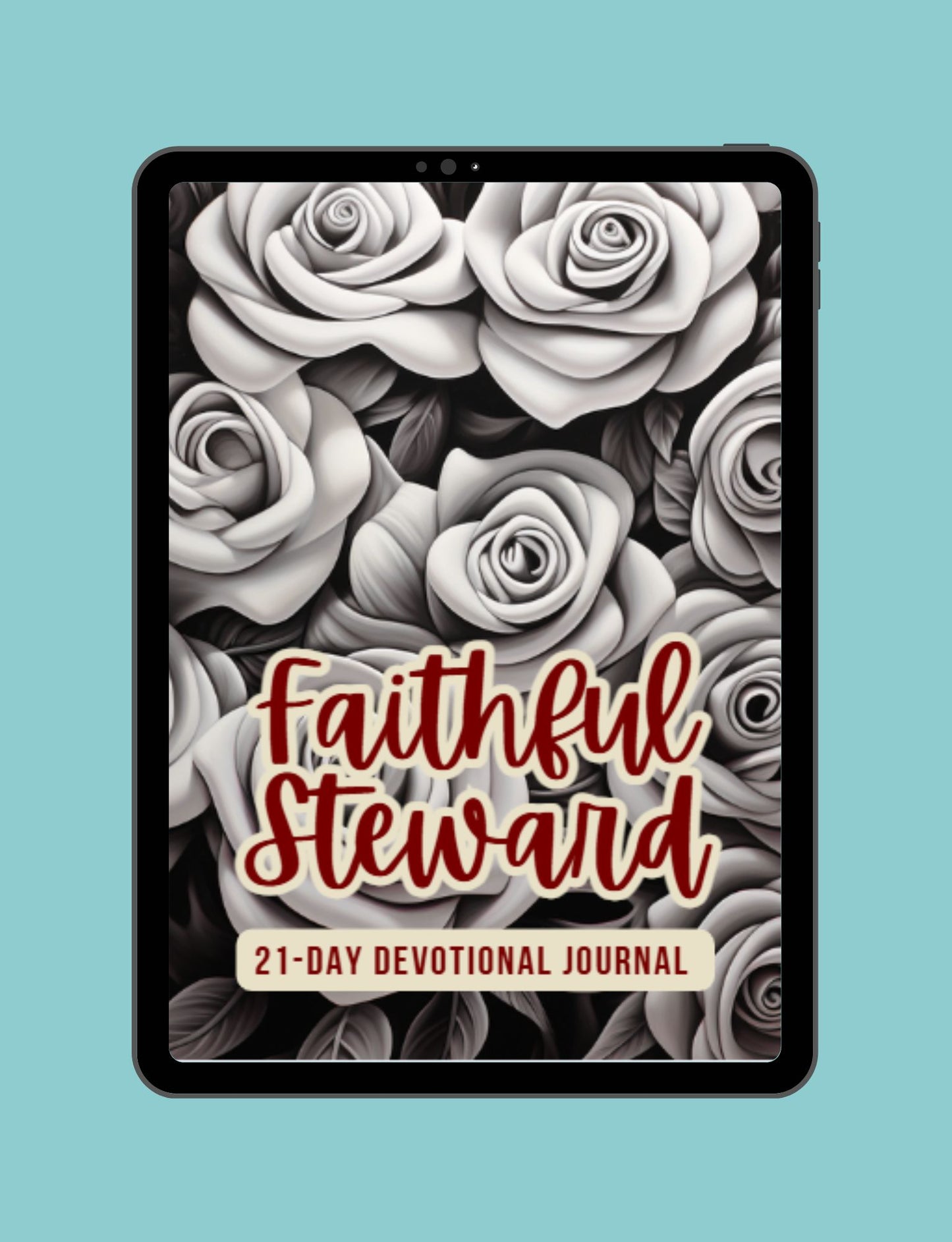Faithful Steward 21-Day Devotional Journal | Ebook 8.5 X 11 Canva Editable