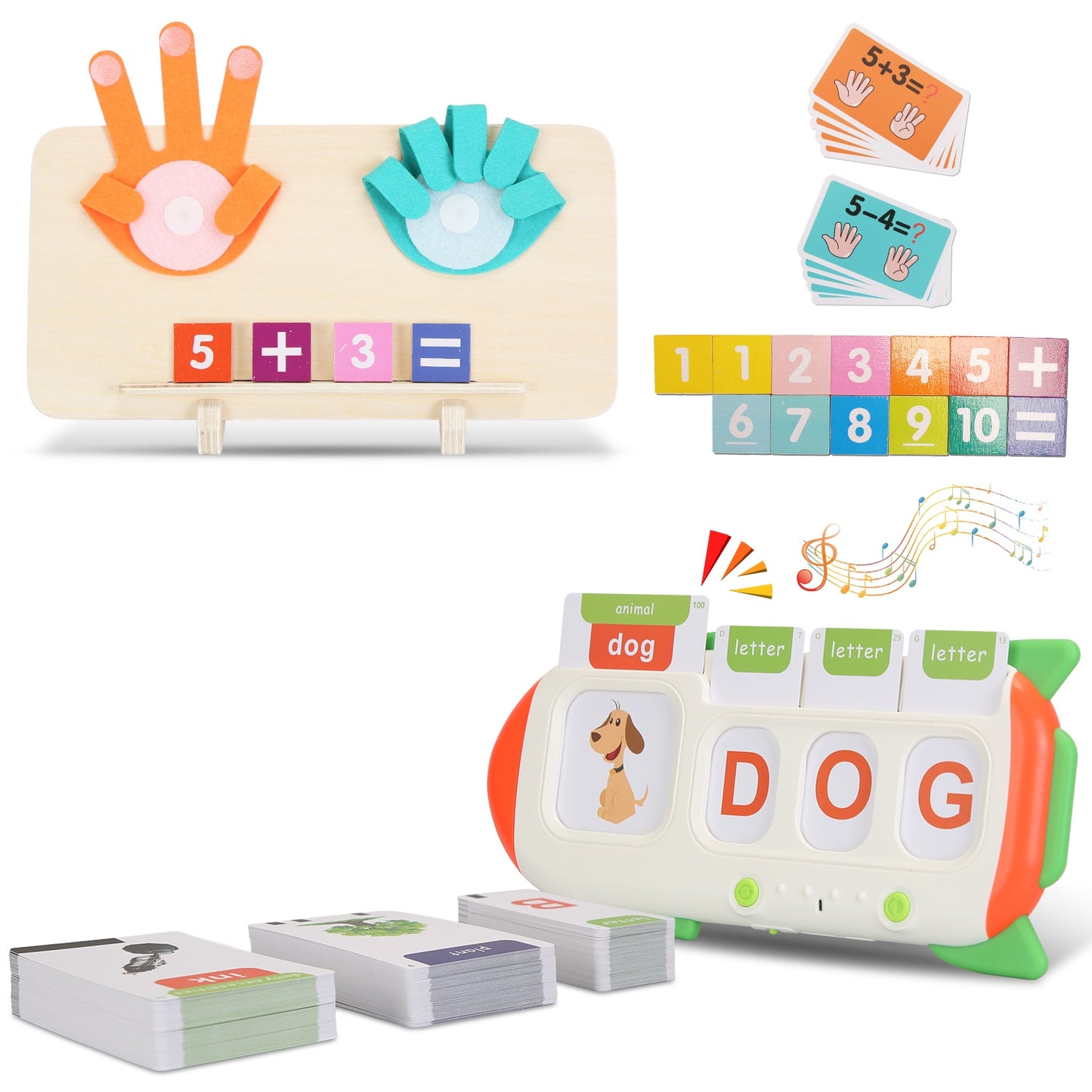 Talking Flash Cards And Finger Counting Math Board 4d20106e6305cc20a760bd740b8ed246