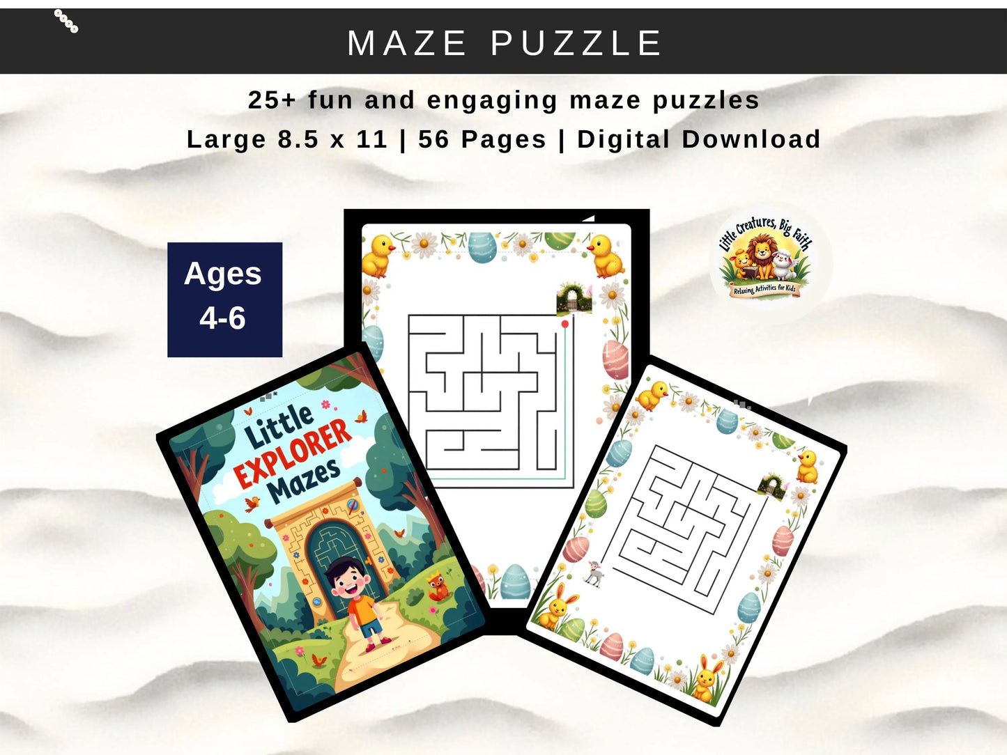 Kids Activity Bundle Printable – 300+ Pages of Fun Learning Activities for Ages 5–8