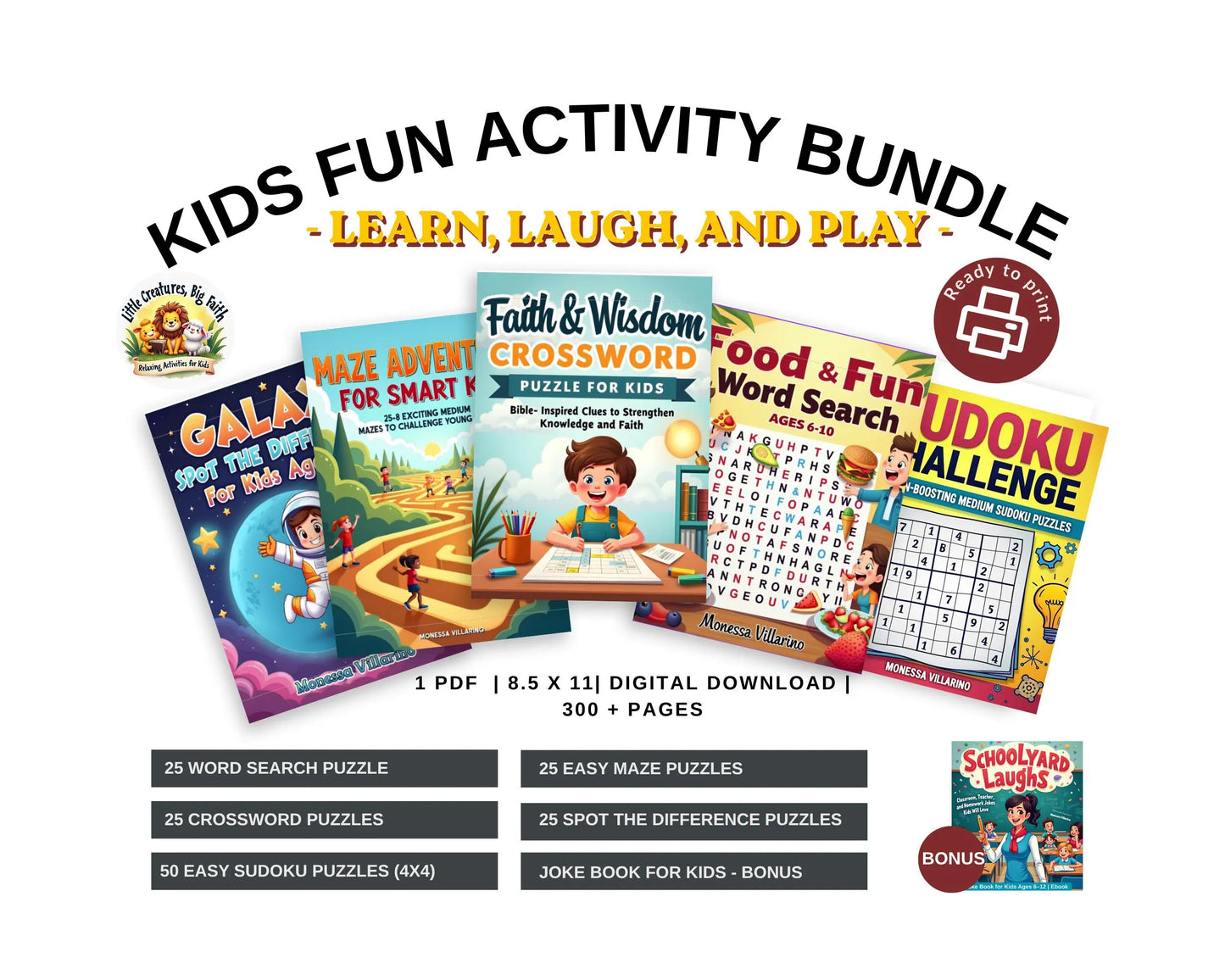 Kids Activity Bundle Printable