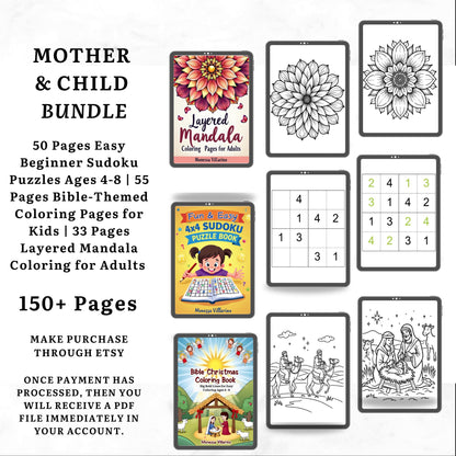 Mother Child Activity Bun