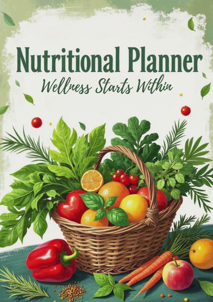 Nutrition Planner Wellness Starts Within | 69-Page ebook