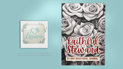 Faithful Steward 21-Day Devotional Journal | Ebook 8.5 X 11 Canva Editable